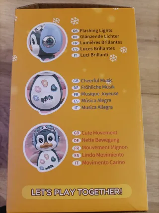 Pingüino de juguete bailarín