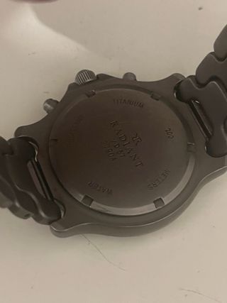 Reloj Radiant Cronógrafo Titanio