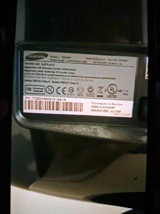 Monitor Samsung Negro