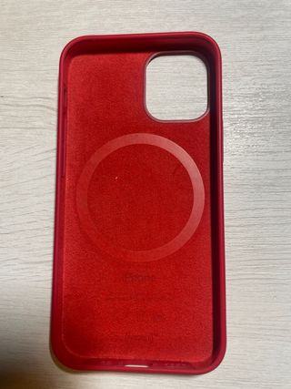 Funda Apple Roja verdadera iphone 12 mini