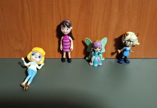 Lote 4 Figuras Muñecas - 1 euro por pieza