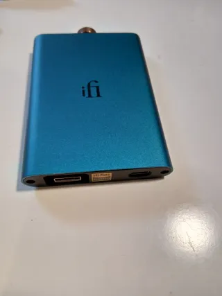 iFi hip-dac Amplificador Auriculares + Cables otg