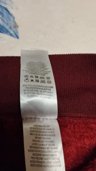 Leggings térmicos burdeos mujer Talla S/M