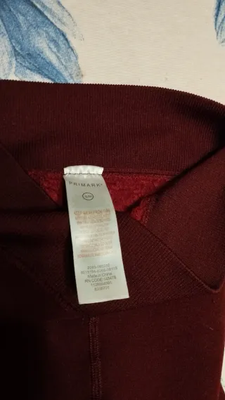 Leggings térmicos burdeos mujer Talla S/M