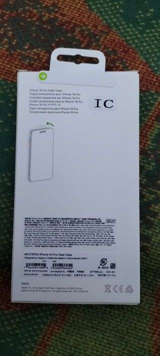 Funda Apple iPhone 16 Pro  con Protectores