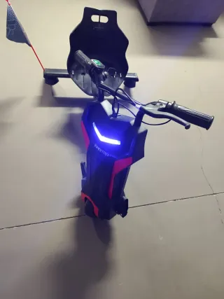 Bici Loca Eléctrica con Luces LED