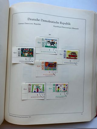 Álbum Sellos Alemania BRD/DDR/Berlin 172 Páginas