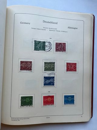 Álbum Sellos Alemania BRD/DDR/Berlin 172 Páginas