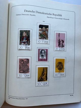 Álbum Sellos Alemania BRD/DDR/Berlin 172 Páginas