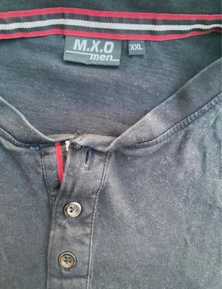 Camiseta M.X.O manga larga negra