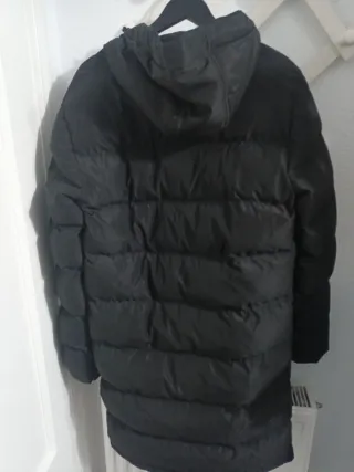 Abrigo Supply & Demand Largo Negro Talla S