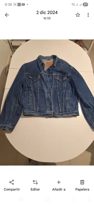 Chaqueta Levi's Azul