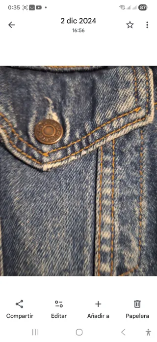 Chaqueta Levi's Azul