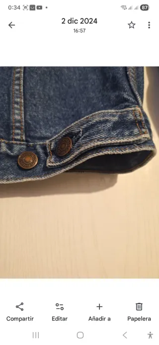 Chaqueta Levi's Azul