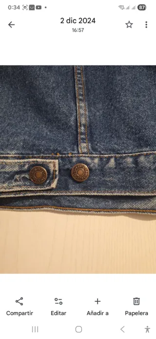 Chaqueta Levi's Azul