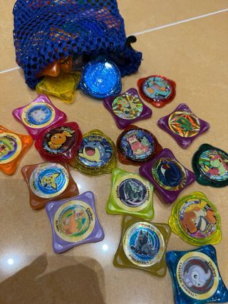 Tazos Pokémon Colección
