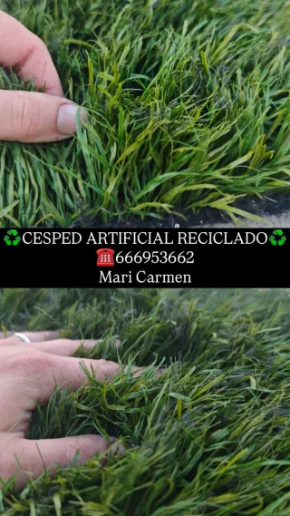Césped Artificial Reciclado