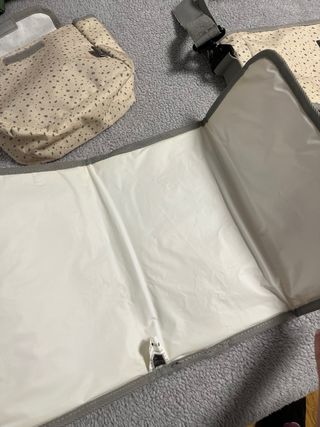 Bolsa carrito bebé y cambiador estampado