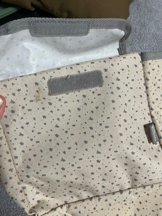 Bolsa carrito bebé y cambiador estampado