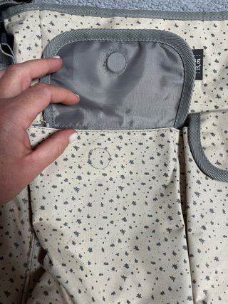 Bolsa carrito bebé y cambiador estampado