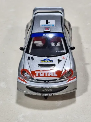 Scalextric Peugeot 206 WRC Total