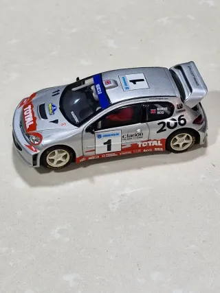 Scalextric Peugeot 206 WRC Total