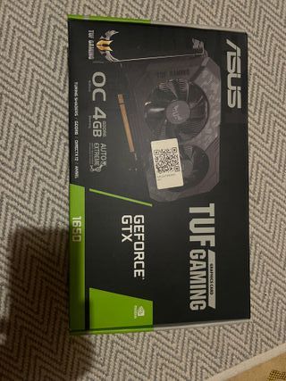 Tarjeta Gráfica Asus TUF Gaming GTX 1650 4GB