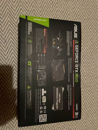 Tarjeta Gráfica Asus TUF Gaming GTX 1650 4GB