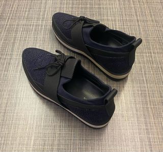 Zapatos BLACK LONDON negros y azules