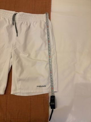 Pantalón corto tenis/pádel HEAD blanco