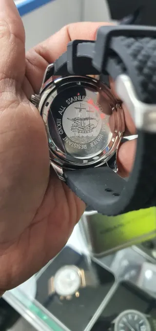 Reloj Gigandet Cronógrafo Plata y Negro