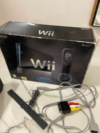 Nintendo Wii Console Nera Completa