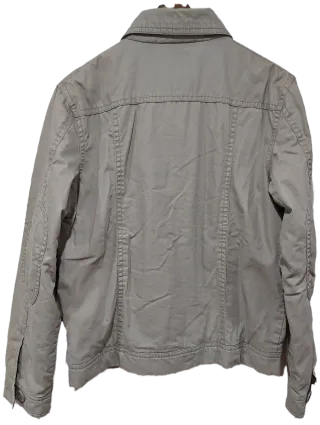 Cazadora Entretiempo Forrada Beige.