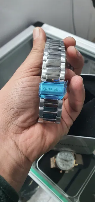 Reloj Gigandet Plata y Blanco