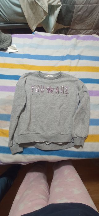 Lote 6 sudaderas niña talla 9/10