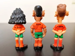 9 Bonecos Caricatura Seleção Portugal Euro 96
