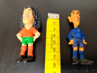 9 Bonecos Caricatura Seleção Portugal Euro 96