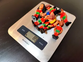 9 Bonecos Caricatura Seleção Portugal Euro 96