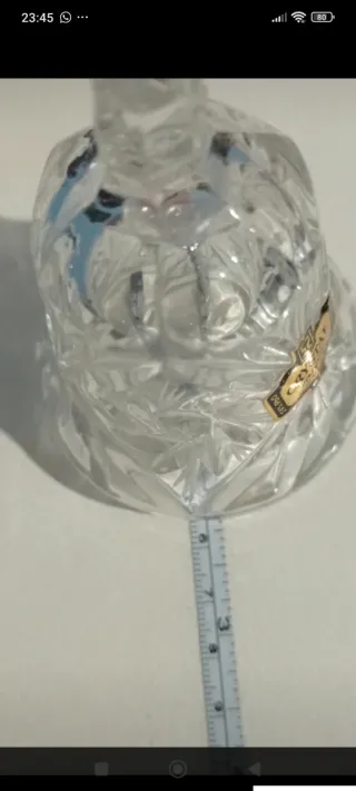 Campanella in cristallo piombo 24% Zajecar