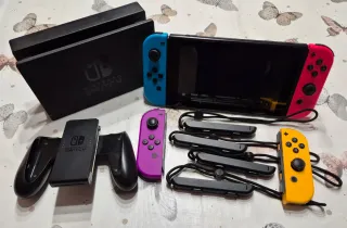 Nintendo Switch Completo con Accesorios y 5 juegos