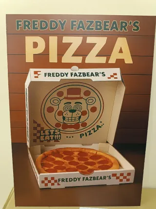 Decoración Pizzería Freddy Fazbear's Pizza
