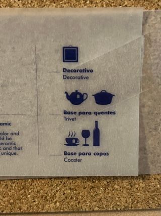 "Tile Passion-Hand Made Portugal"-Réplica Azulejo