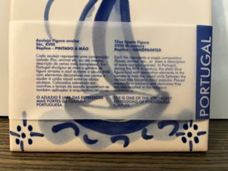 "Tile Passion-Hand Made Portugal"-Réplica Azulejo