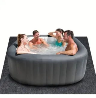 Jacuzzi Hinchable Mspa Negro