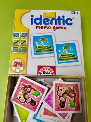 Juego de mesa Identic Memo Game Educa
