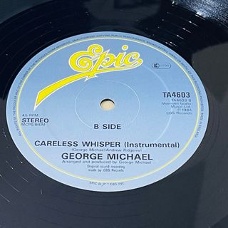 MAXI Vinilo GEORGE MICHAEL - Careless Whisper 1984