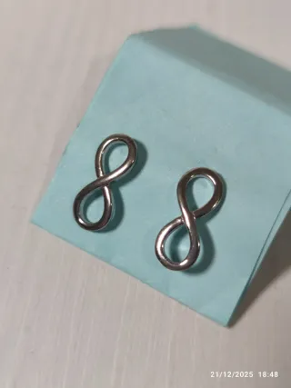 Orecchini Infinito Argento