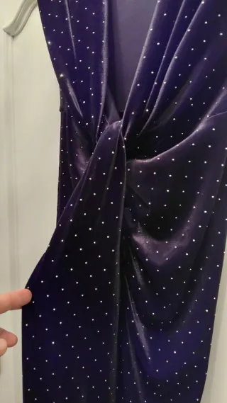 Vestido largo fiesta negro