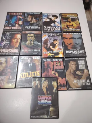 Lote Películas Acción DVD