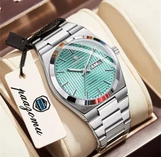 Reloj paazomu Hombre Esfera Verde